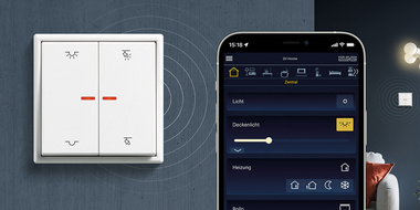 KNX RF Taster bei G & R Elektro- und Gebäudetechnik GmbH in Schifferstadt